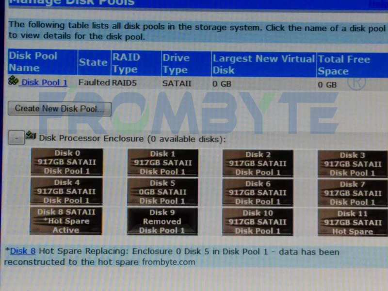 EMC存储raid5两块硬盘离线的数据恢复案例