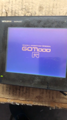 三菱GT1050触摸屏黑屏修复测试👌🏻#硬声创作季 