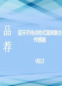 捷杰传感-1机3用手持式蓝牙远距离测温与测振复合传感器-VB13# 振动传感器