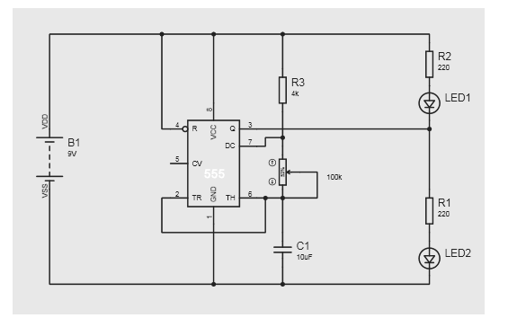基于IC555的备用开关<b class='flag-5'>LED</b><b class='flag-5'>电路</b>