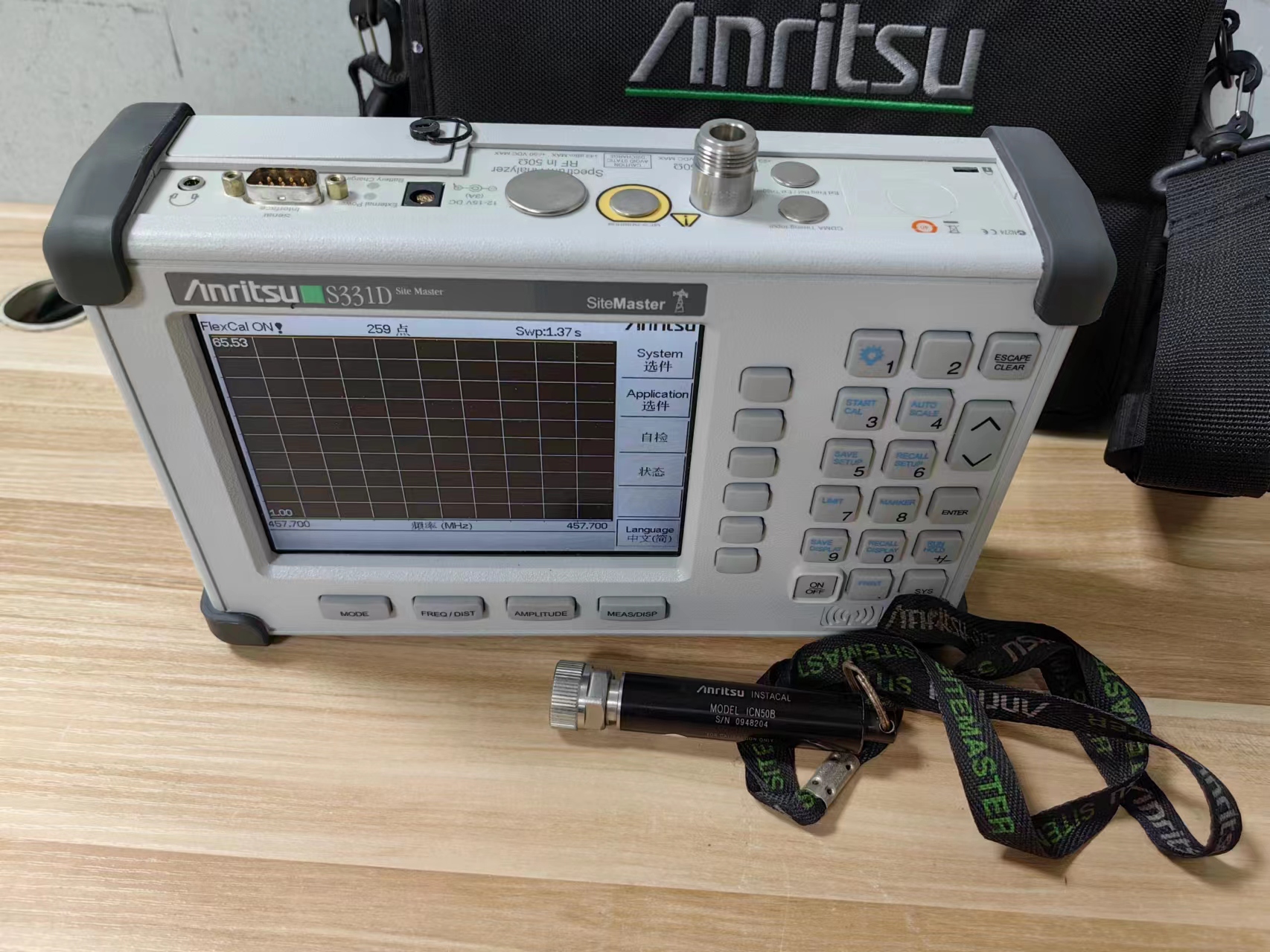 安立Anritsu S331D电缆天线分析仪技术支持