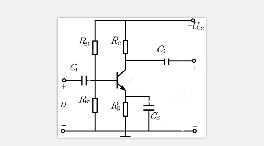 00031 分压偏置式三极管放大电路工作原理分析，各元器件在电路中的作用 