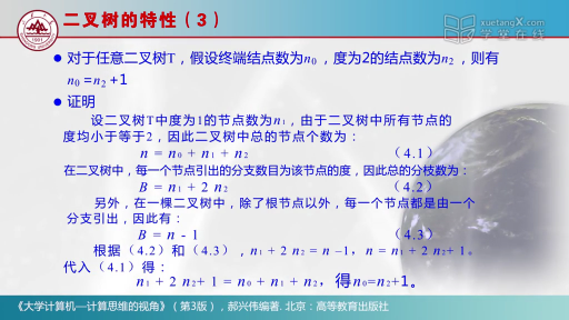  二叉樹及其性質(zhì)(2)#大學(xué)計算機(jī) 