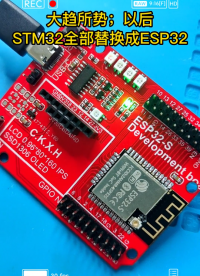 一个单片机带蓝牙和wifi#esp32#stm32 