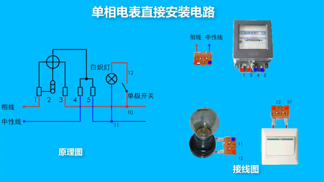 單相電表兩種接法怎么接？老電工實(shí)操分享，一看就懂#硬聲創(chuàng)作季 