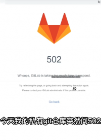 修復GITLAB 502錯誤#編程 #程序員 #github #gitlab #代碼管理  