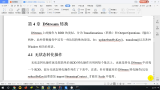 194.194   尚硅谷   SparkStreaming   DStream转换   无状态操作   tr