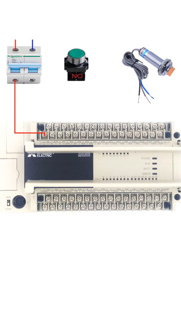 #plc 与NPN型传感器通过内置电源控制怎么连接？实操分享#工控 #电气控制 #硬声创作季 