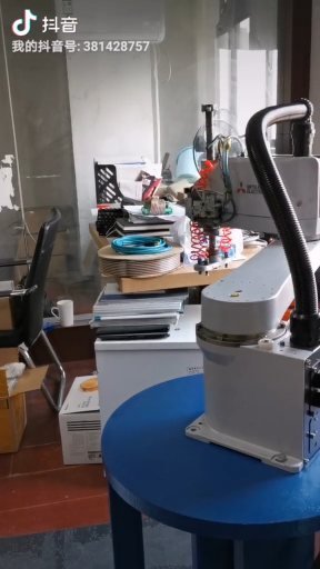 三菱CR751机器人J1轴伺服电机修复老化测试中#硬声创作季 