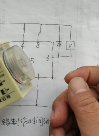 電工如何自己制作時間繼電器？不足10元可搞定，詳細教程分享給你 #電工知識 #電工技術 #電子#硬聲創作季 