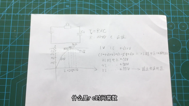 什么是RC时间常数？又如何计算呢！最后用示波器演示下充电波形! 