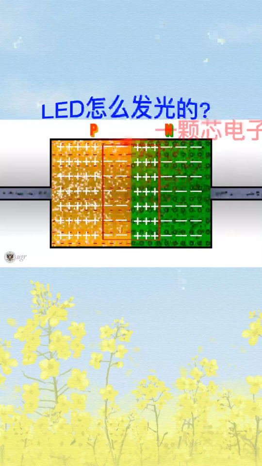 LED发光二极管是怎么发光的 
