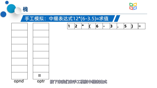  中缀表达式求值2(1)#数据结构 