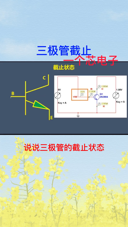 三極管怎么截止 