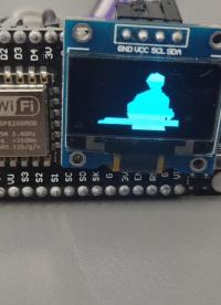 #ESP8266 +0.96寸OLED顯示屏#電子制作 播放視頻