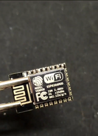 自制ESP8266最小系統開發板，可用USB-TTL下載器上傳程序 #單片機 #ESP8266 #電子愛好者 