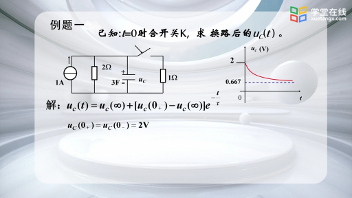  一阶动态电路的全响应(2)#电路 